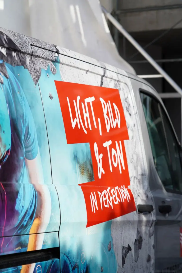 medientechnik lieferwagen