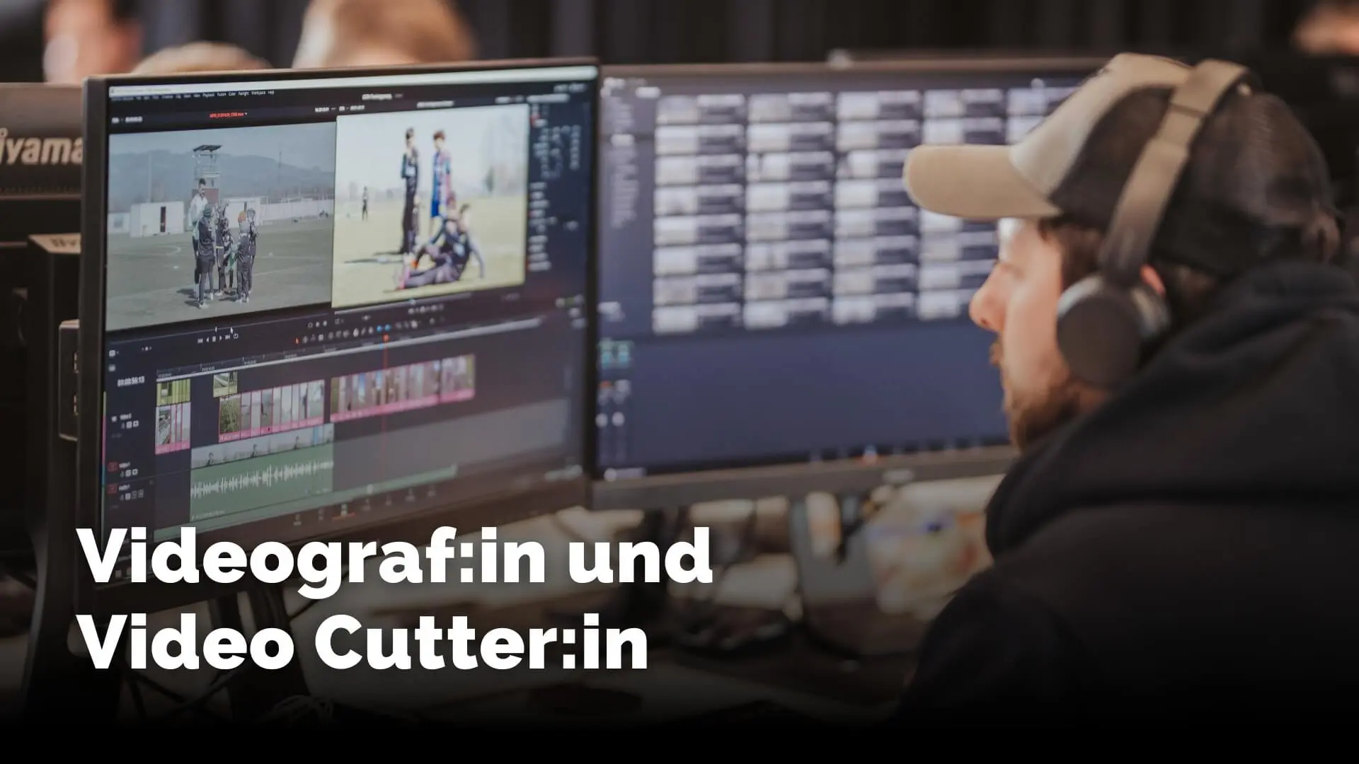 videograf in und video cutter in