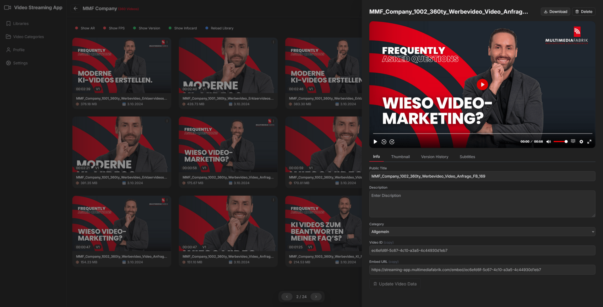 Video-Marketing-Kampagne mit FAQs vorgestellt