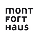 Logo mit Text 'montforthaus'