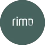 Logo mit Schriftzug rimo