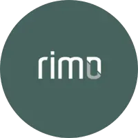 Logo mit Schriftzug rimo