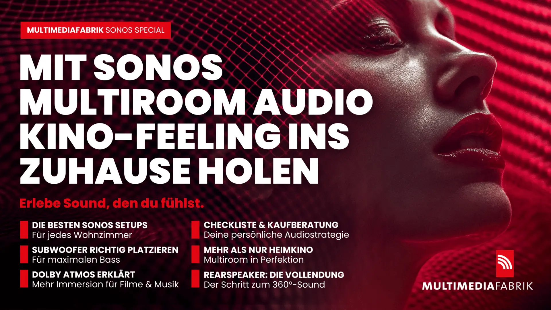 Sonos Multiroom Audio Heimkino-Erlebnis