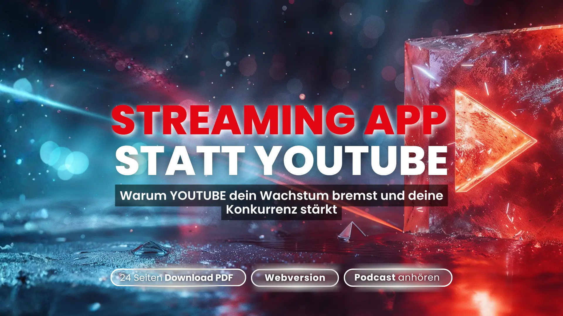 YouTube bremst Wachstum, stärkt Konkurrenz.
