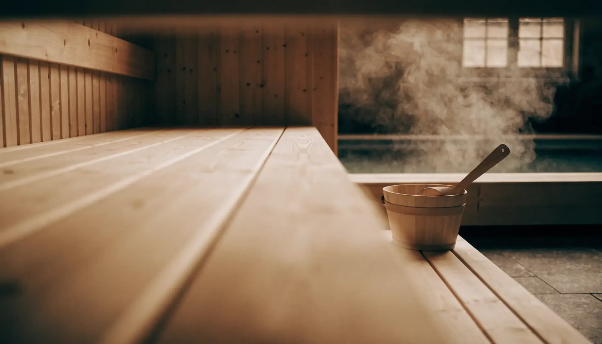 360-Tour Schwimmbäder: Inline sauna (MULTIMEDIAFABRIK, Koblach, Vorarlberg)