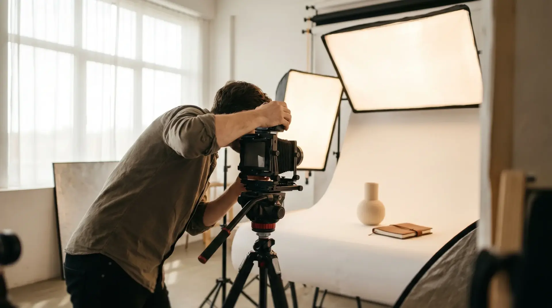 Produktfotografie eines Freistellers auf Weiß mit professioneller Lichtsetzung im Studio