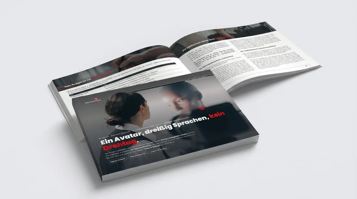 Cover des KI-Video-Leitfadens der MULTIMEDIAFABRIK