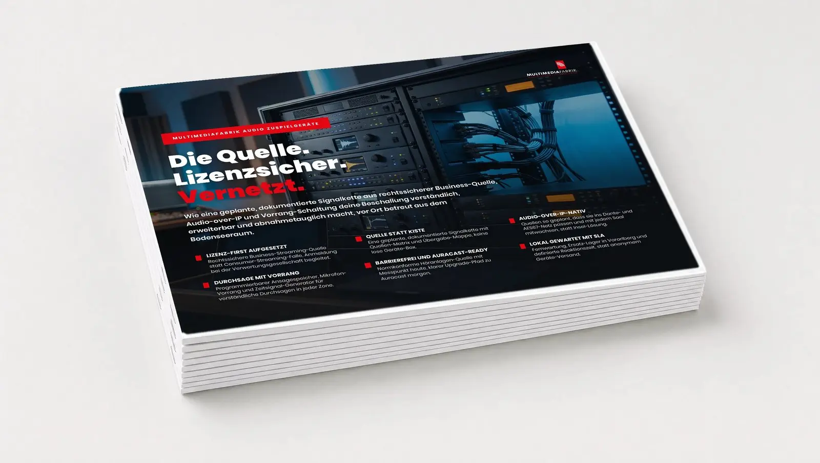 ePaper Audio Zuspielgeräte der MULTIMEDIAFABRIK