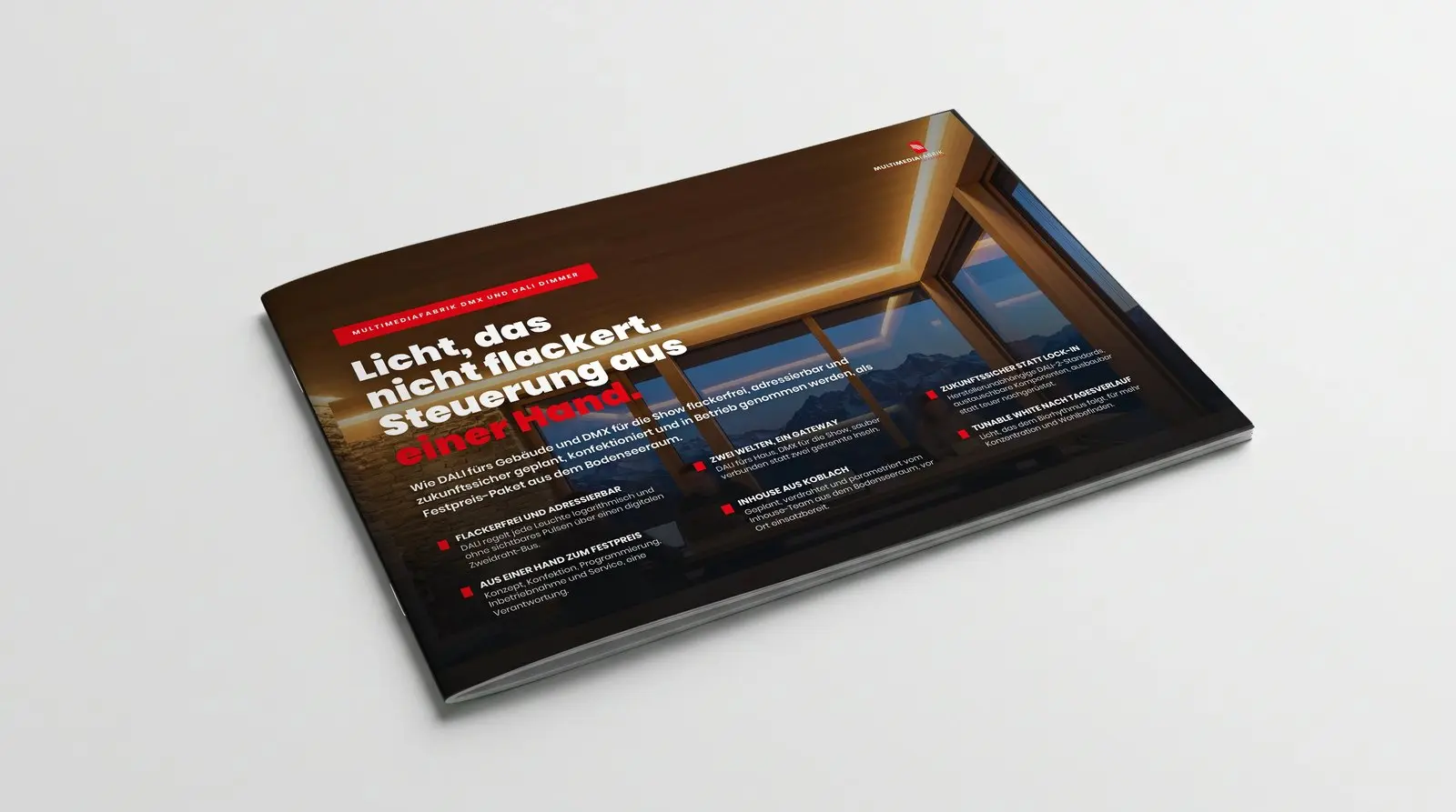 ePaper DMX und DALI Dimmer der MULTIMEDIAFABRIK