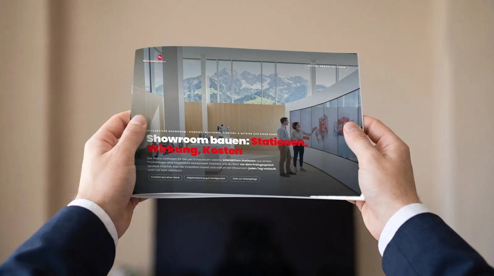 ePaper Interaktiver Showroom und Markenwelt der MULTIMEDIAFABRIK
