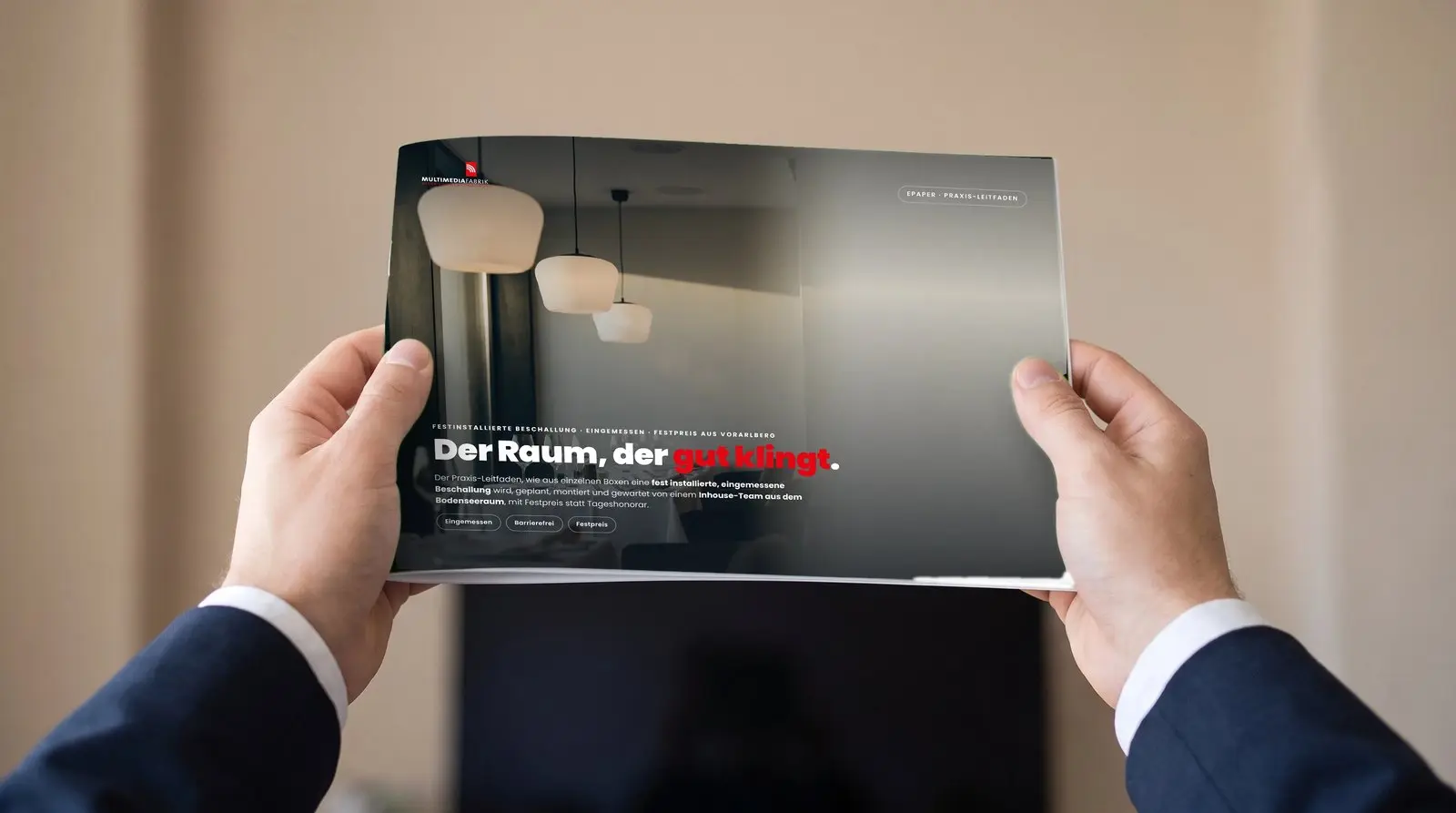 ePaper Lautsprecher der MULTIMEDIAFABRIK