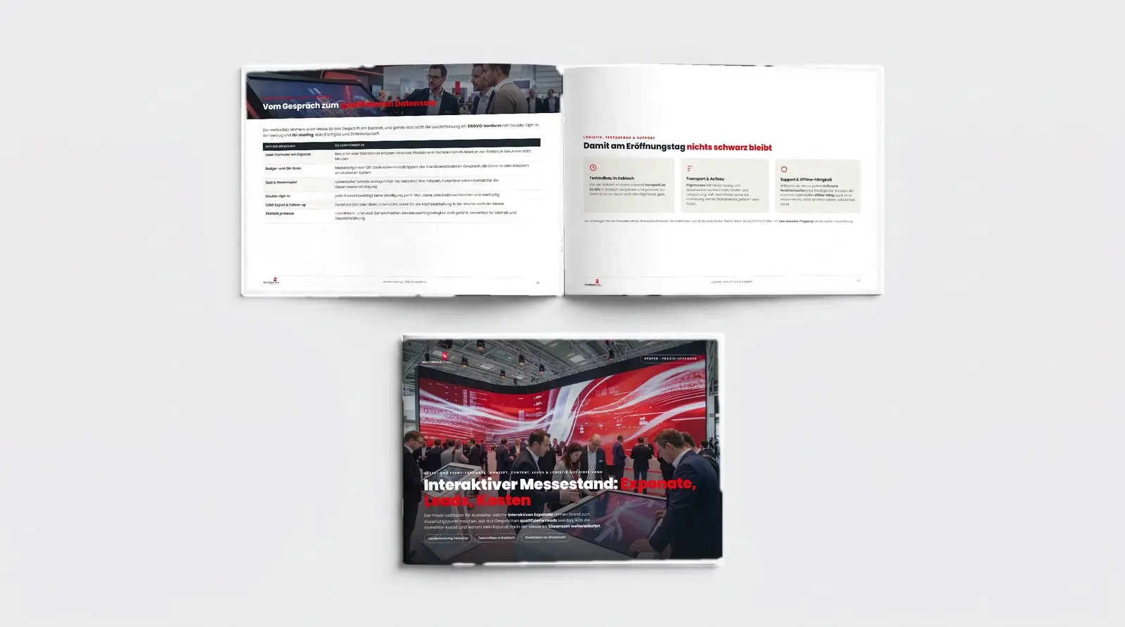 ePaper Messe- und Event-Exponate der MULTIMEDIAFABRIK