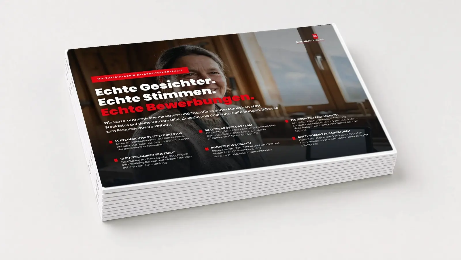 ePaper Mitarbeiterportraits & Teamvorstellungs Videos der MULTIMEDIAFABRIK