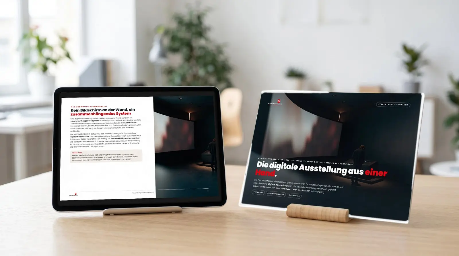 ePaper Museen und Ausstellungsbau, Exponatebau der MULTIMEDIAFABRIK