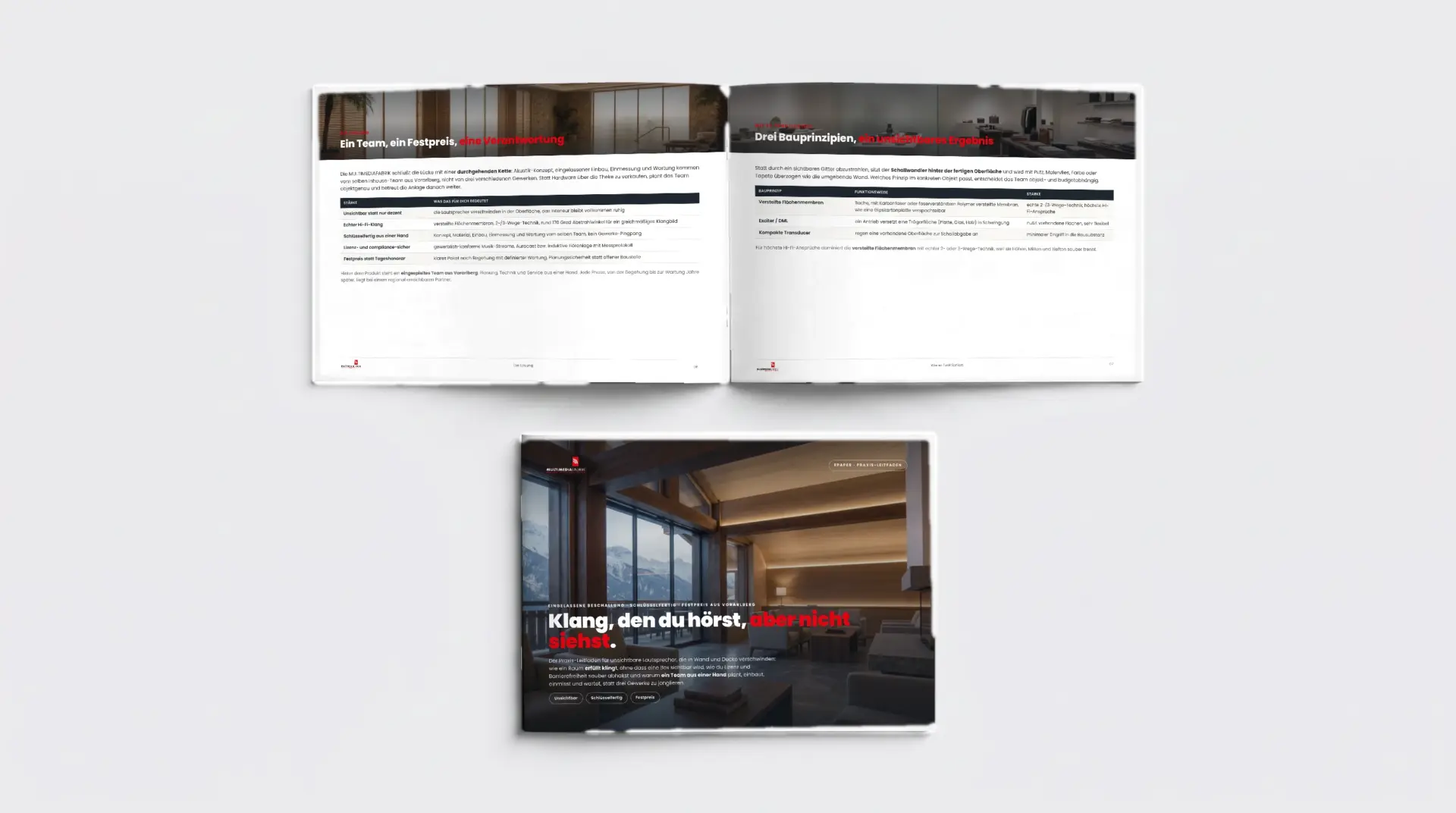Das Planungs-ePaper unsichtbare Lautsprecher als Premium-Leitfaden