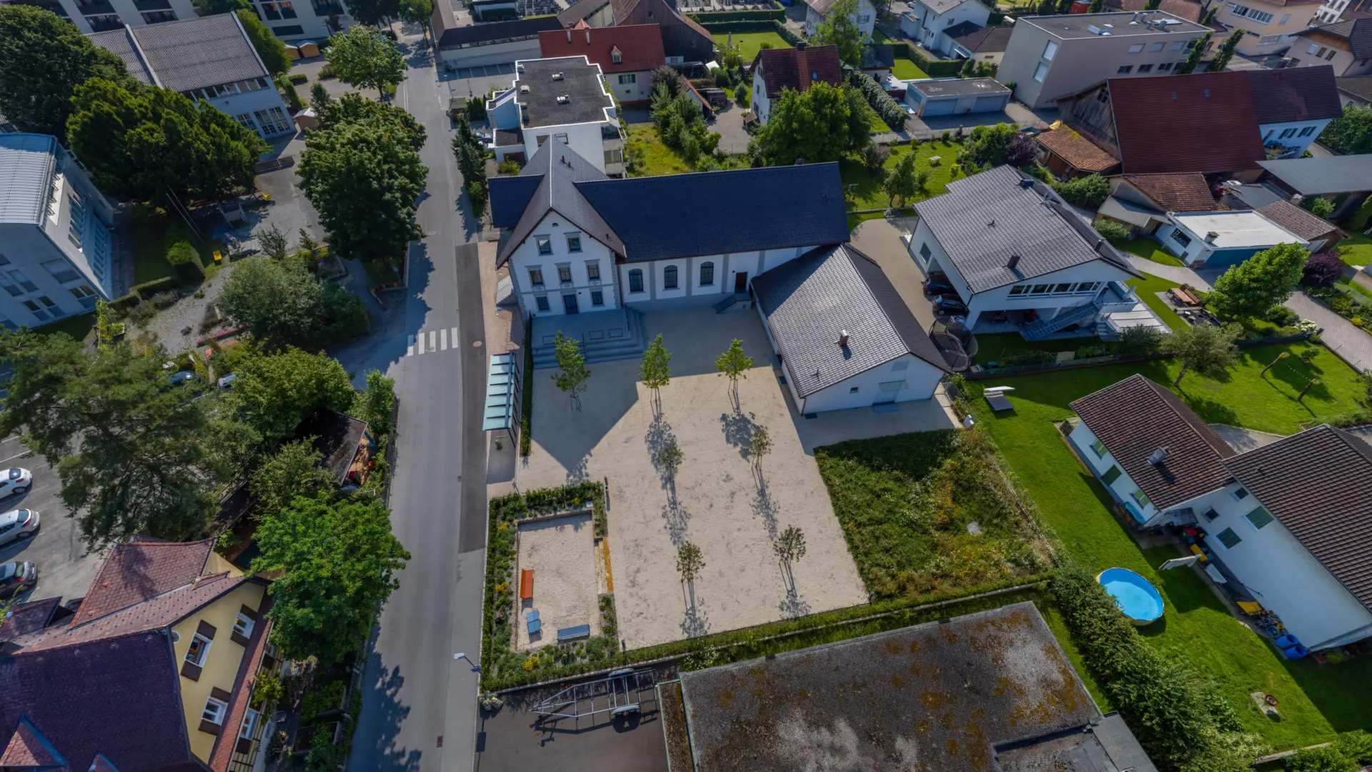 loacation bilder 2 node18 vereinshaus lauterach luftaufnahme 1