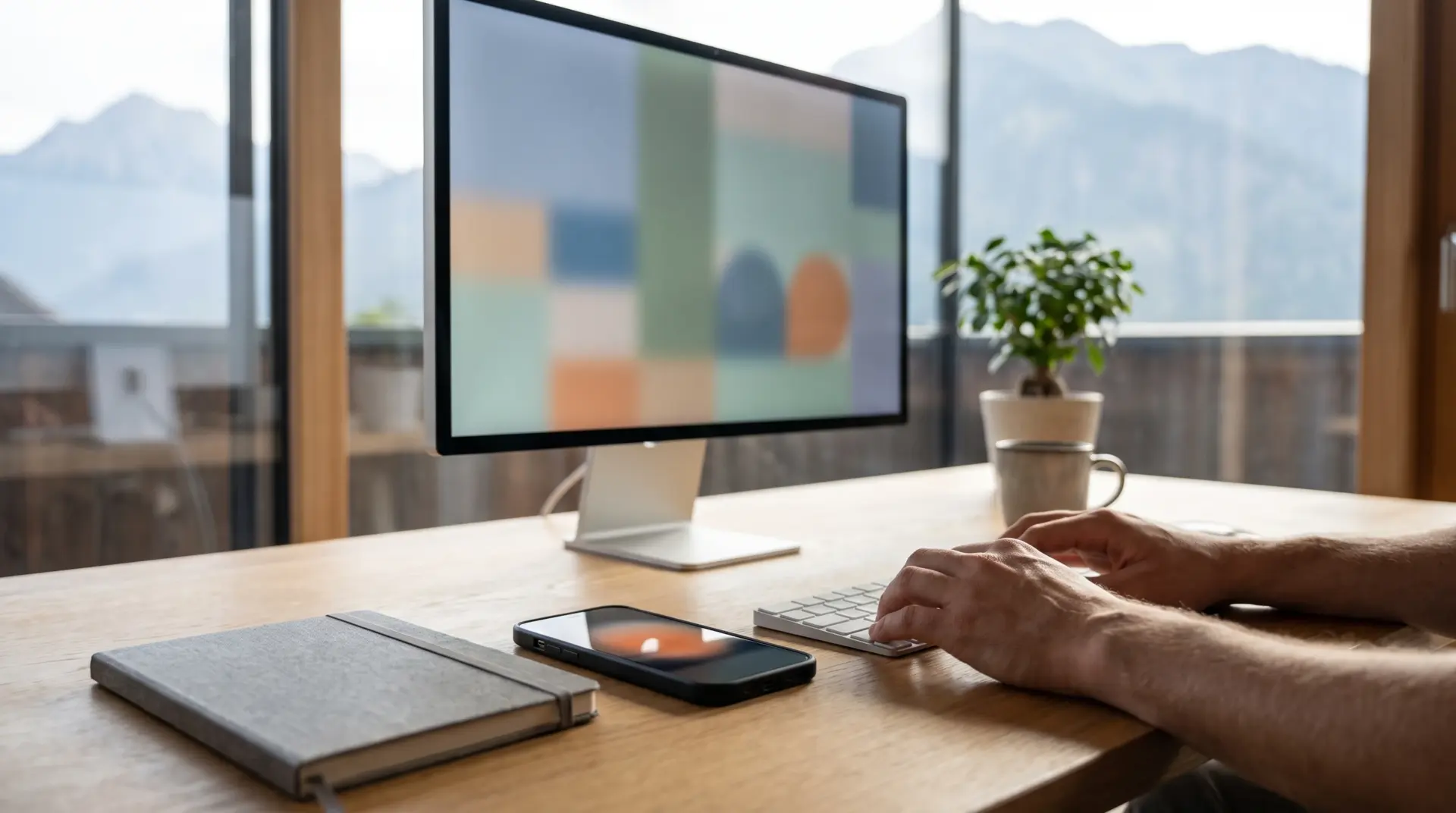 CRM APP: abstrakte Darstellung einer Kundenakte am Bildschirm (MULTIMEDIAFABRIK, Koblach, Vorarlberg)