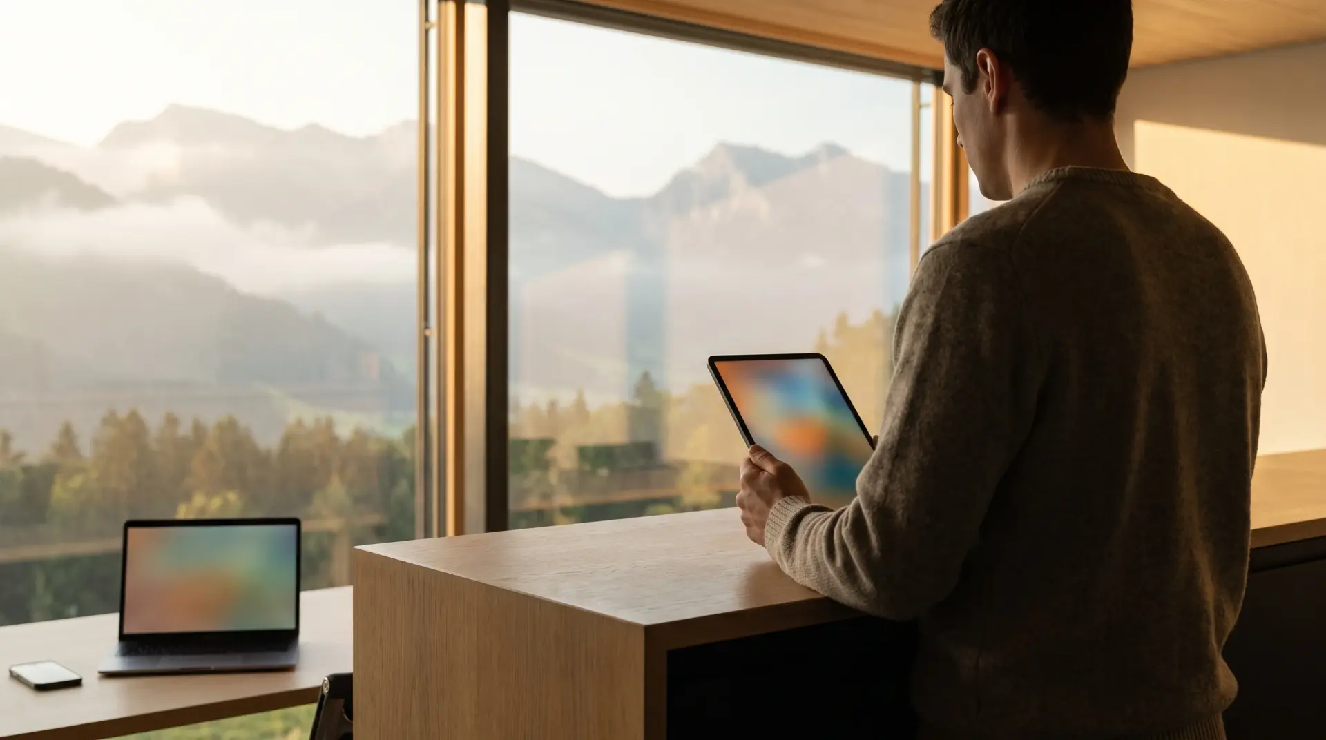 SEO APP: Betrieb im Alpenraum prüft am Morgen seine Sichtbarkeit (MULTIMEDIAFABRIK, Koblach, Vorarlberg)
