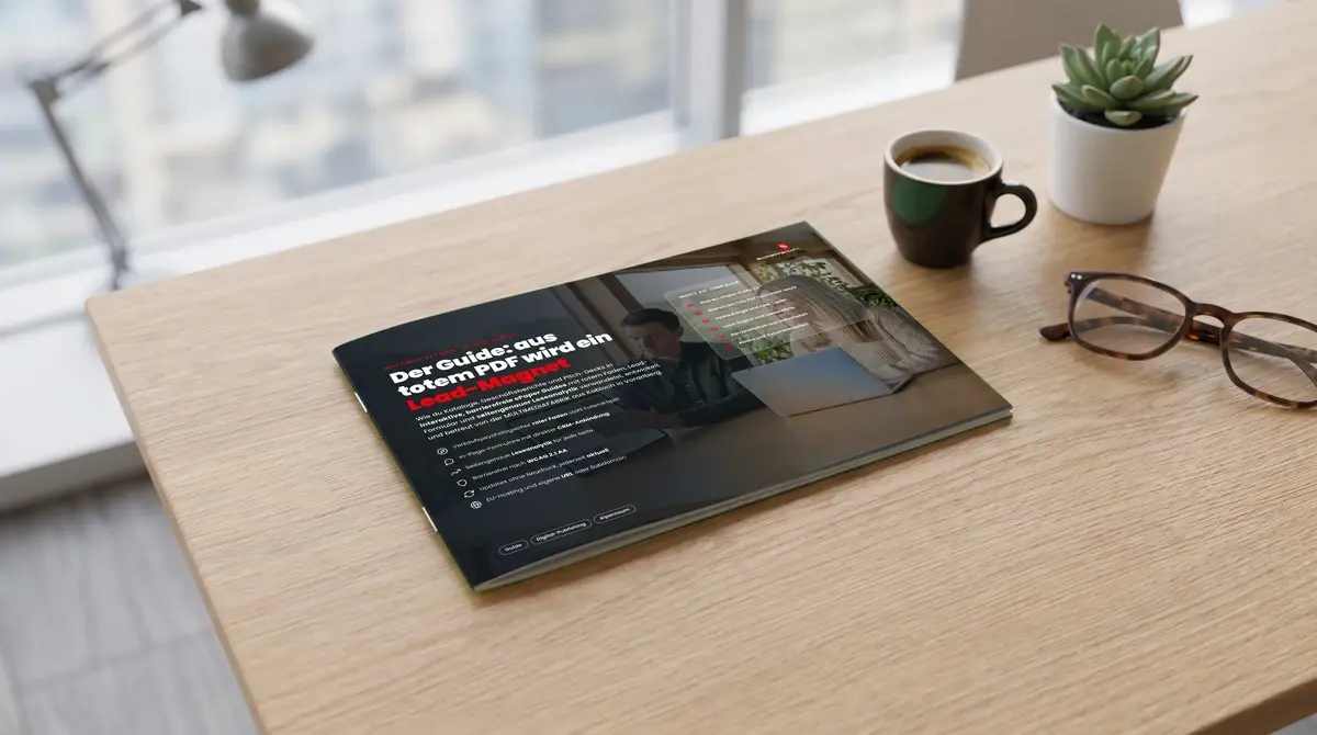 Der Guide: Wie aus deinem PDF ein Lead-Magnet wird, Mockup