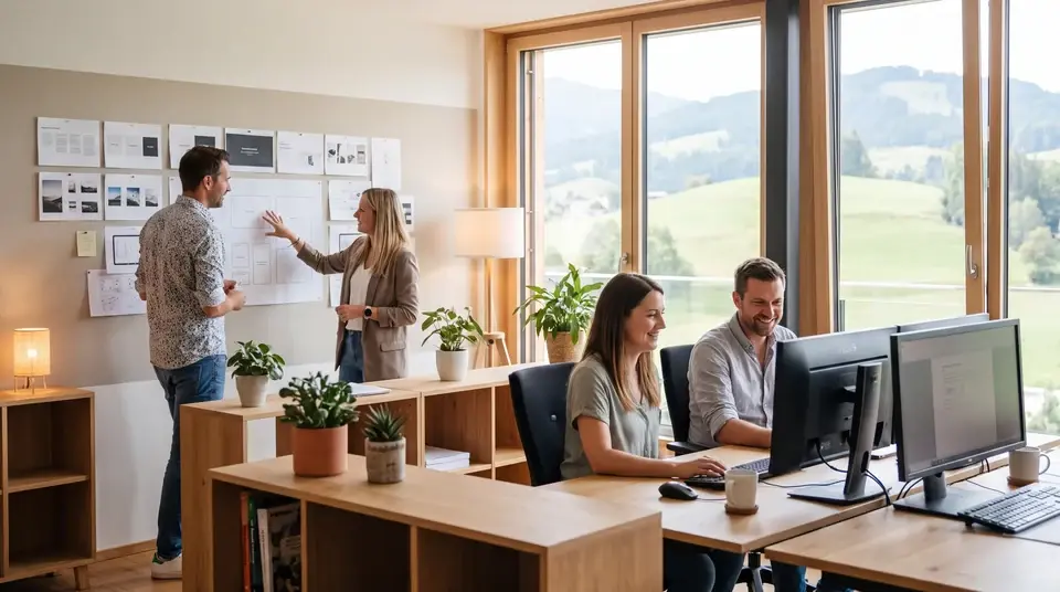 Postproduktion der MULTIMEDIAFABRIK: Schnitt und Farbkorrektur im Haus