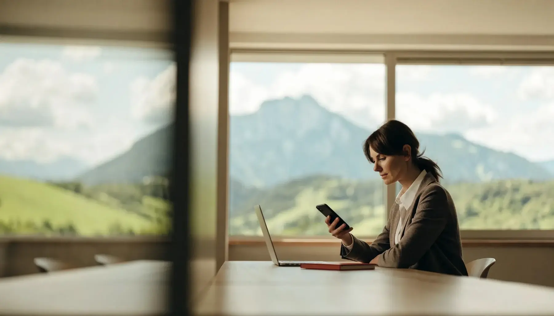 Vertriebsteam der MULTIMEDIAFABRIK bei der Arbeit mit einer Anfrage-Strecke der Funnel KI APP