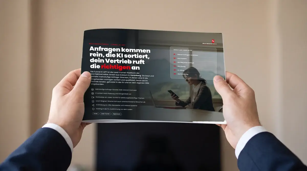 Der Leitfaden: Wie eine Anfrage-Strecke mehr aus deiner Website holt, Ansicht 1