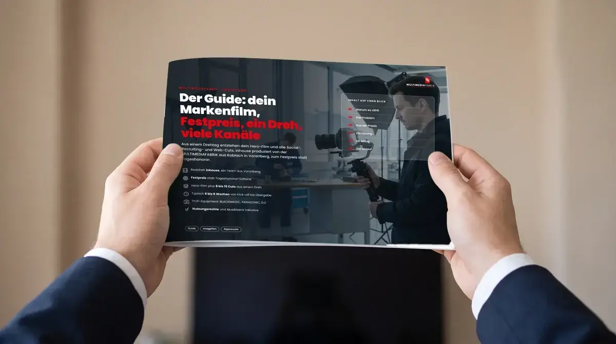 Der Guide: Der Imagefilm, der deine Marke trägt statt ein Produkt zu verkaufen, Ansicht 1