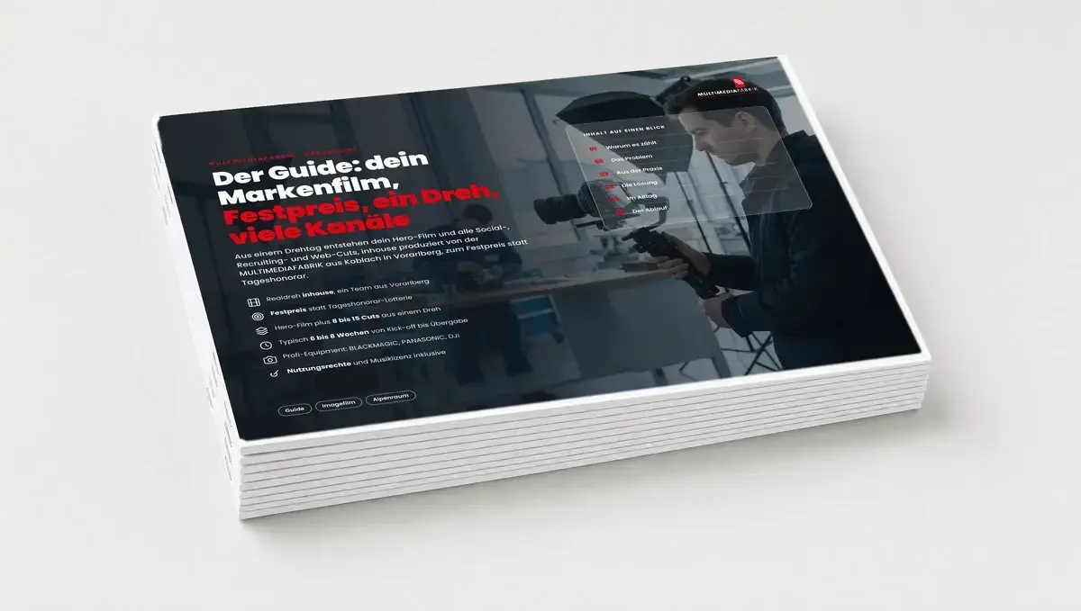 Der Guide: Der Imagefilm, der deine Marke trägt statt ein Produkt zu verkaufen, Ansicht 5