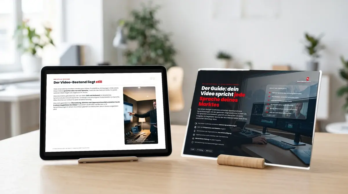 Der Guide: KI-Video-Übersetzungen, wie ein Video jede Sprache spricht, Ansicht 2