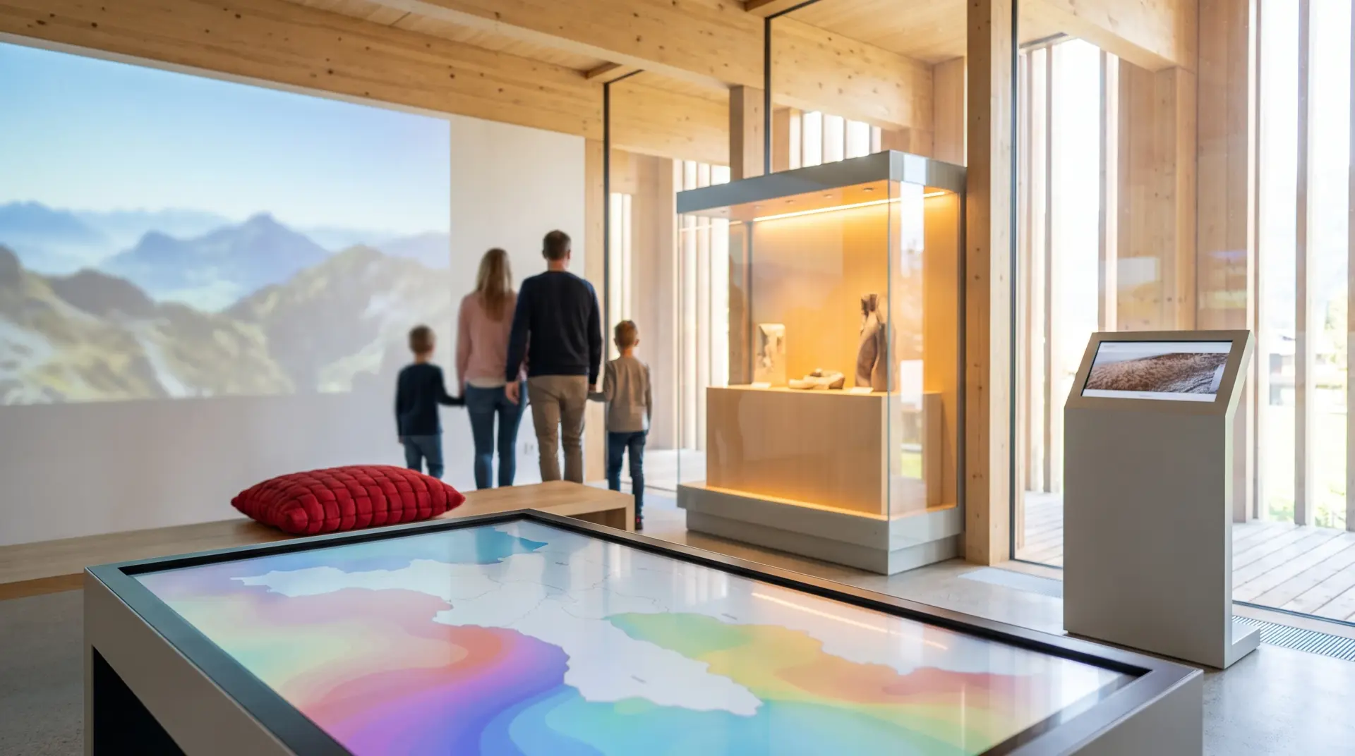 Lösungen für Ausstellungen: Produktgruppe der MULTIMEDIAFABRIK Medientechnik