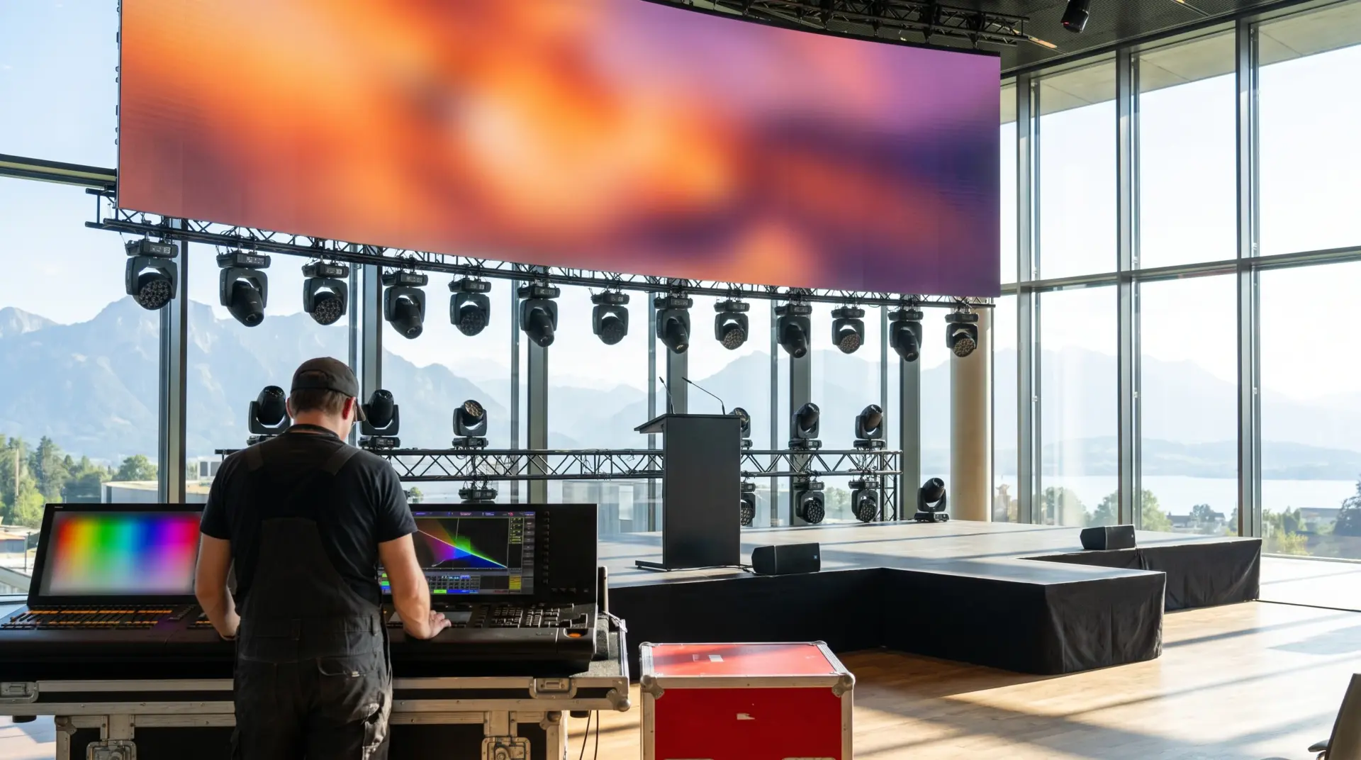 Bühnentechnik: Produktgruppe der MULTIMEDIAFABRIK Medientechnik
