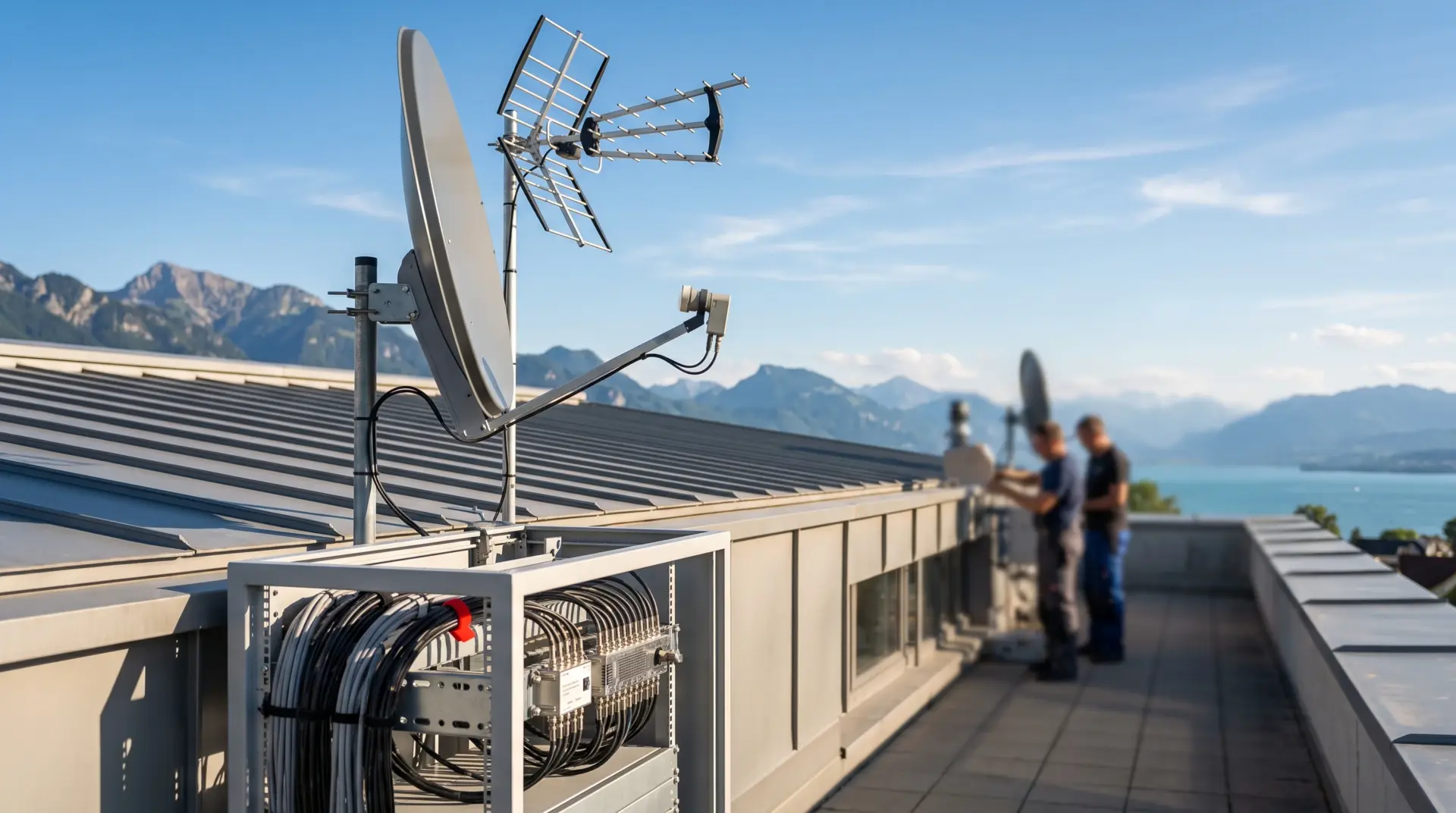 SAT Anlagen, Antennen, Kabelfernsehen: Produktgruppe der MULTIMEDIAFABRIK Medientechnik