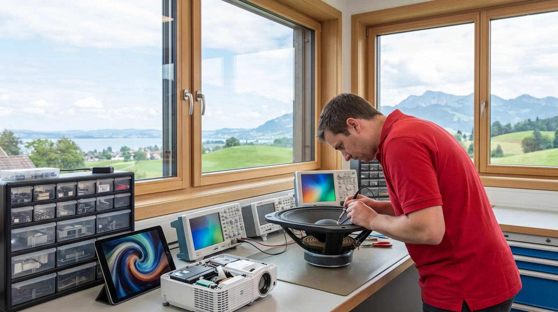 Service und Reparatur: Produktgruppe der MULTIMEDIAFABRIK Medientechnik