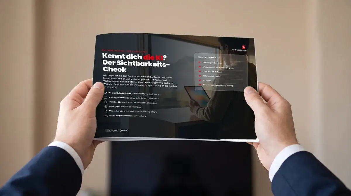 Der Guide: Kennt dich die KI? Der Sichtbarkeits-Check, Ansicht 1