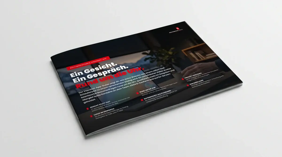 Der Guide: Deine Website antwortet, rund um die Uhr, Ansicht 2