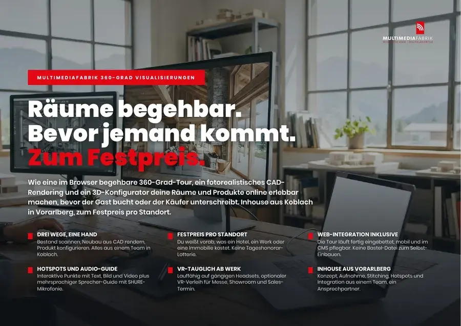 Titelseite 360° Visualisierungen