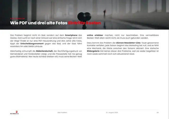 Seite 4 von 20 aus dem ePaper 360°-Touren für Schwimmbäder, Hallenbäder und Aquaparks