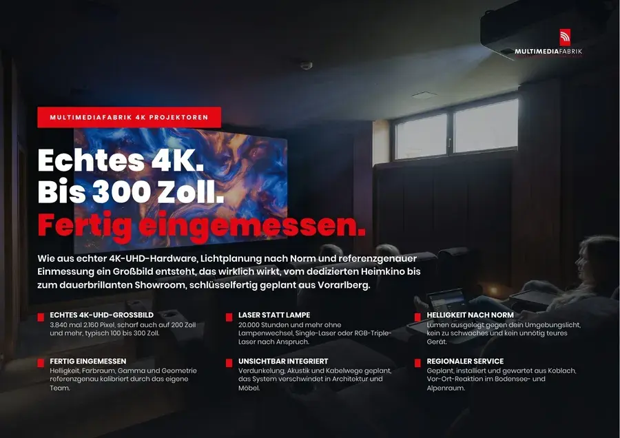 Titelseite 4K Projektoren