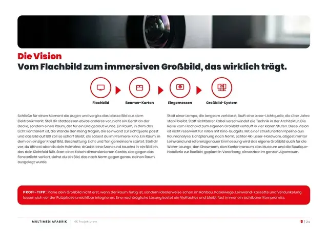 Seite 5 von 24 aus dem ePaper 4K Projektoren