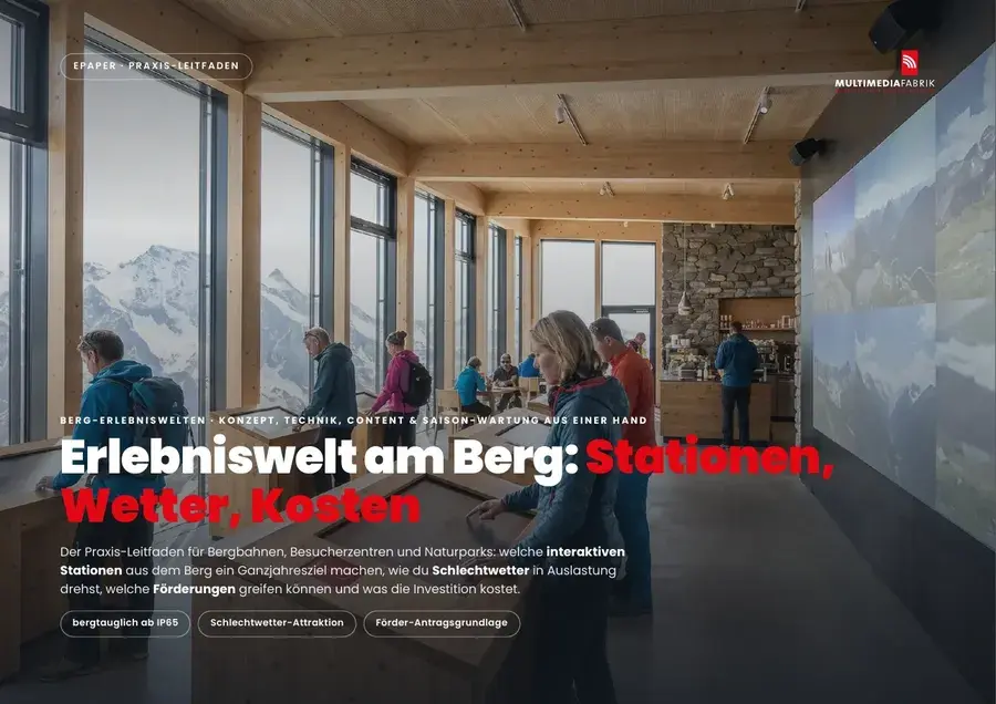 Titelseite Besucherzentren & Bergbahn-Erlebniswelten