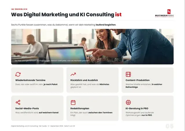 Seite 5 von 24 aus dem ePaper Digital Marketing und KI Consulting