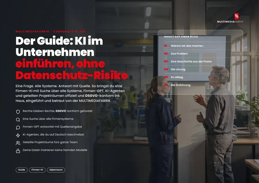 Titelseite Corporate KI APP