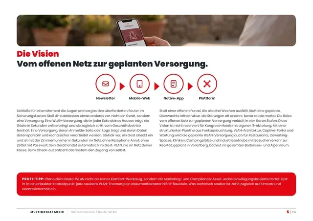Seite 5 von 24 aus dem ePaper Gästenetzwerke