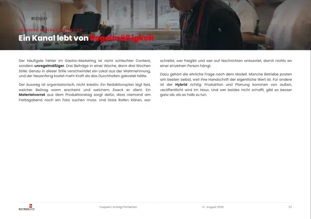 Seite 7 von 16 aus dem ePaper Gastronomie-Marketing