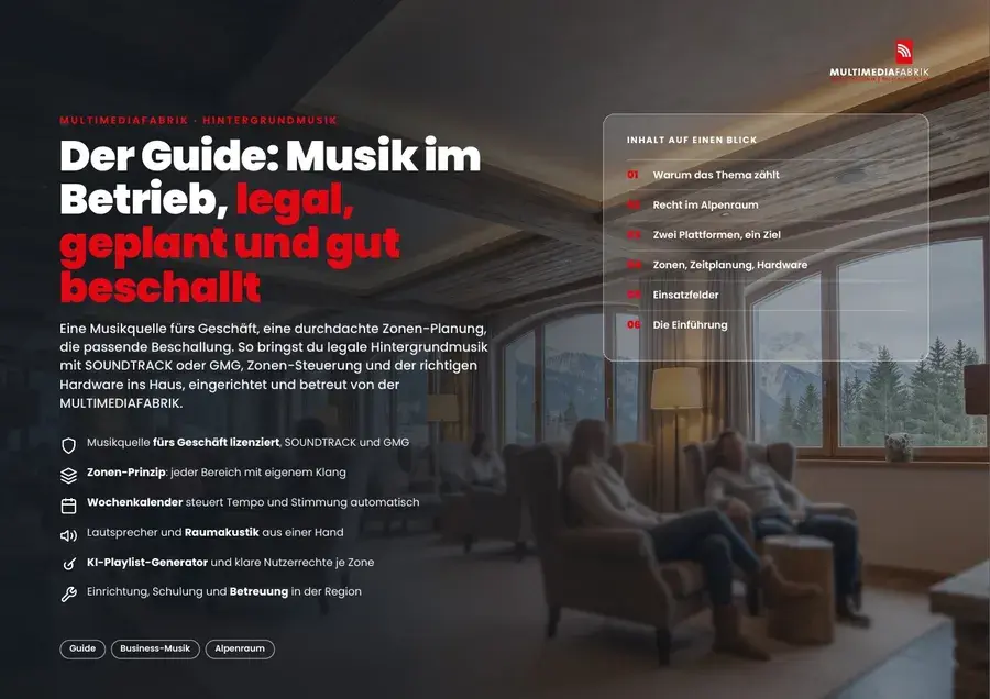 Titelseite Hintergrundmusik