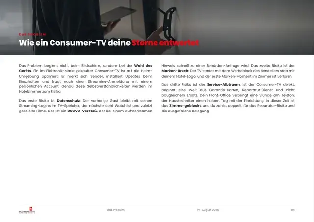 Seite 4 von 20 aus dem ePaper Hotel TV