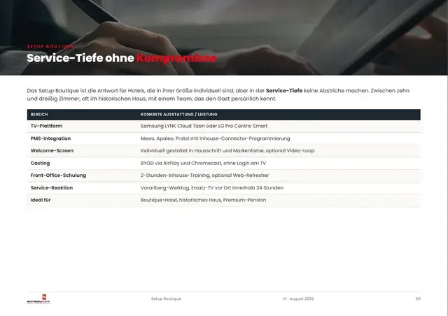 Seite 9 von 20 aus dem ePaper Hotel TV