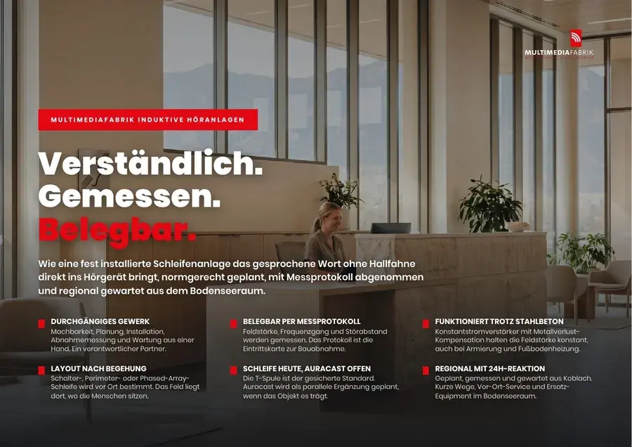 Titelseite Induktive Höranlagen