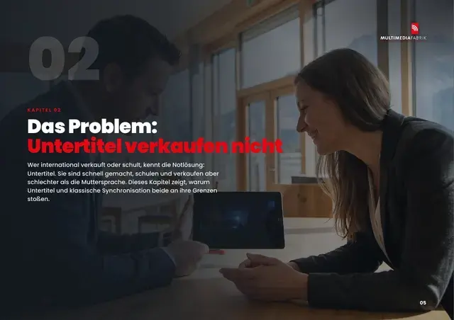 Seite 5 von 24 aus dem ePaper KI-Video Übersetzungen
