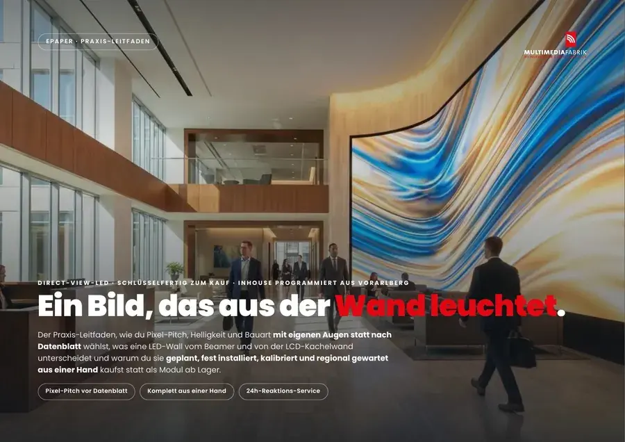 Titelseite LED Walls, Videowalls